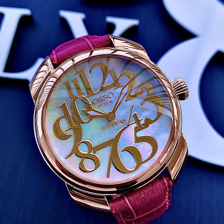 お気に入り】 OSSO ITALYオッソイタリー PGW01】ピンクG 腕時計 ...